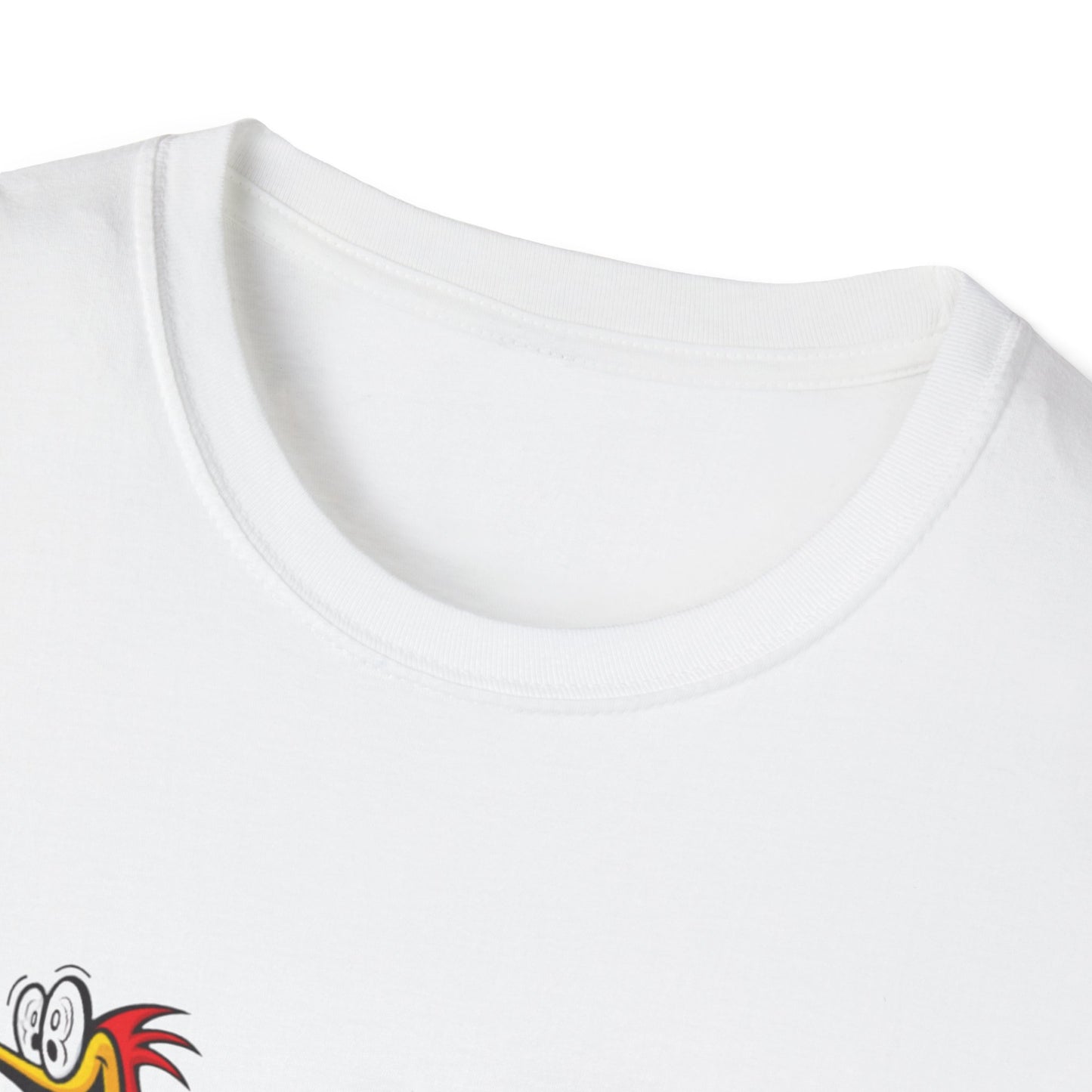 Whimsical Unisex Softstyle T-Shirt, Fun Graphic Tee