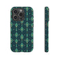 Emerald Boho Teardrop Phone Case
