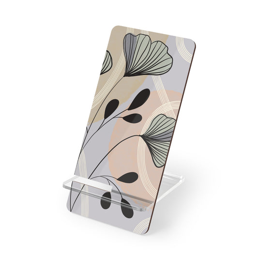 Chic Floral Mobile Display Stand - Smartphone Holder for Home, Desk, Gifts, Unique Décor, Phone Stand
