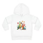Toddler Hoodie — Cute Parrot Love Pullover (Heart Bird Kids Sweatshirt)