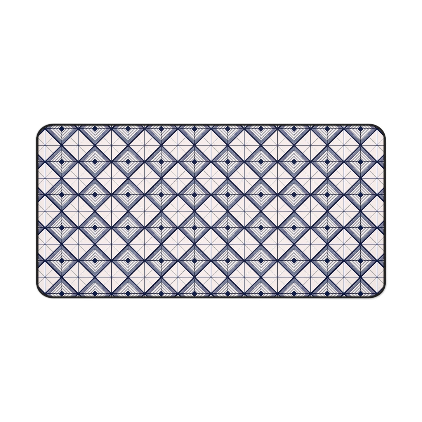 Geometric Desk Mat - Modern Office Accessory for Stylish Workspaces