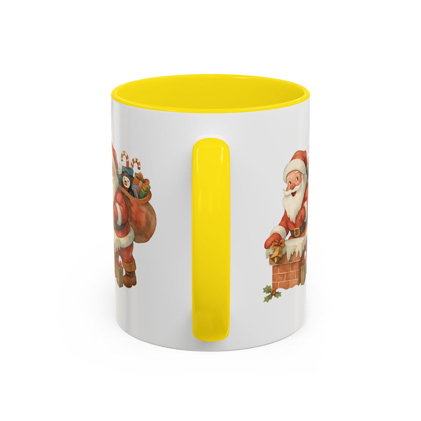 Festive Santa Coffee Mug, Holiday Gift, Christmas Decorations, Cozy Kitchen, Unique Mug, Santa-Themed Drinkware