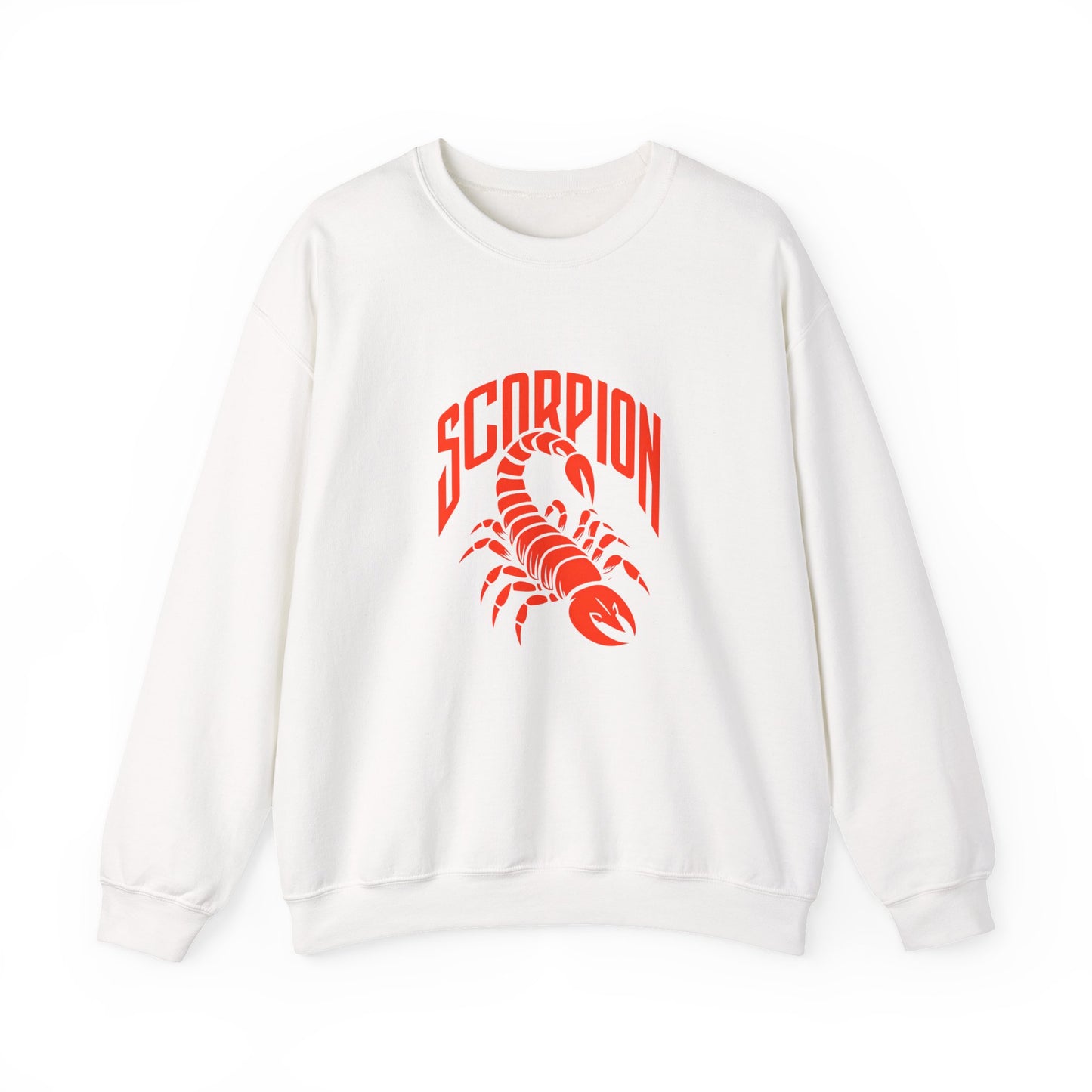 Scorpion Graphic Sweatshirt — Bold Zodiac Scorpion Crewneck