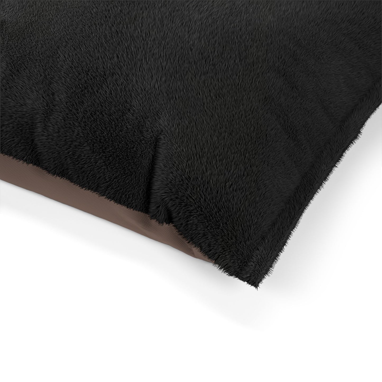 Black Cat Eyes Pet Bed — Cozy Plush Cushion for Cats & Small Dogs