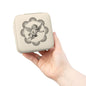 Rose Gold Cherub Jewelry Travel Case — Compact Ring & Earring Organizer