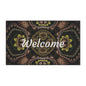 Welcome Heavy Duty Floor Mat — Boho Kaleidoscope Entrance Rug for Home & Office