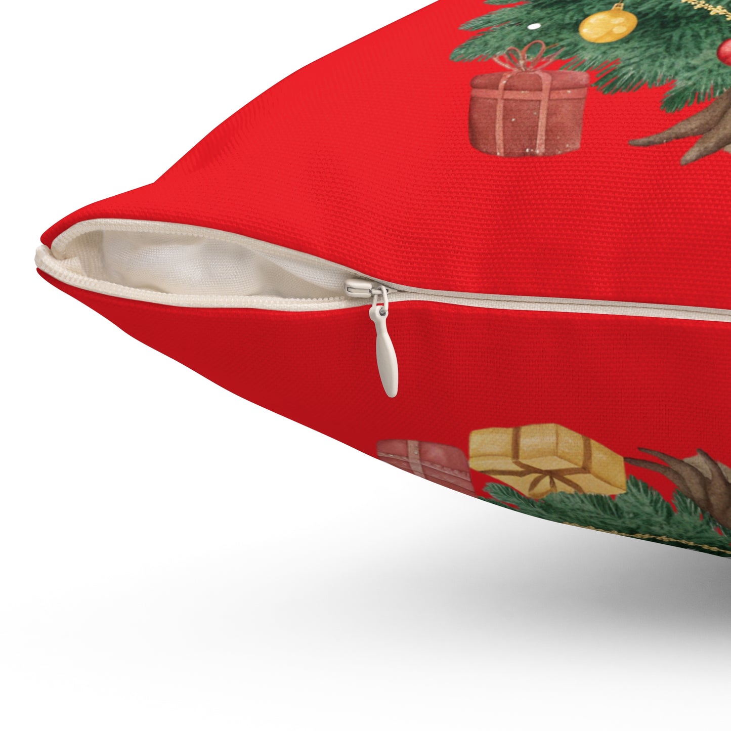 Christmas Tree Pillow, Festive Home Decor, Holiday Decoration, Cozy Couch Cushion, Merry Christmas Gift