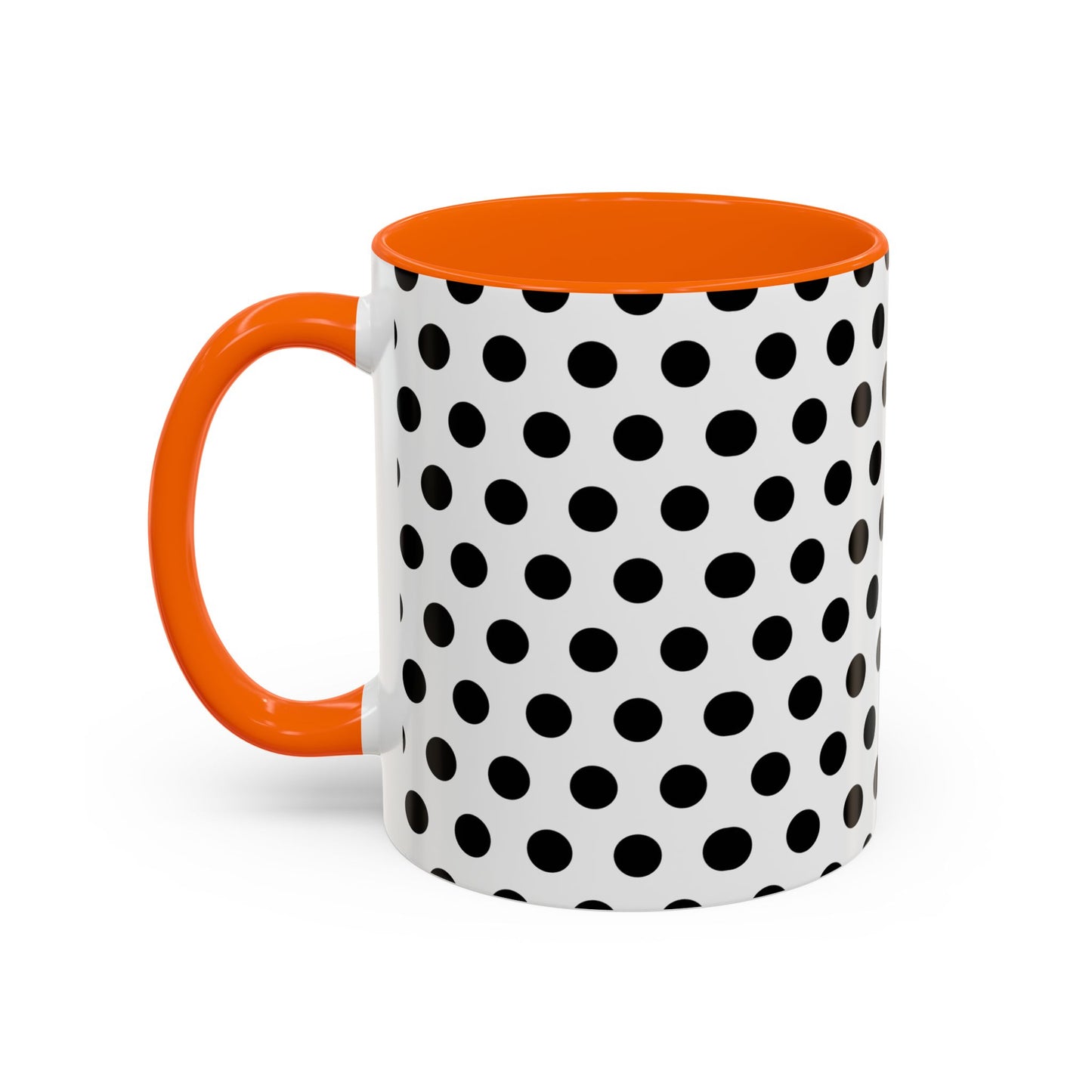 Elegant Polka Dot Mug - Stylish Coffee Cup for Home, Office, Gift for Birthdays, Anniversaries, Holidays, Unique Drinkware