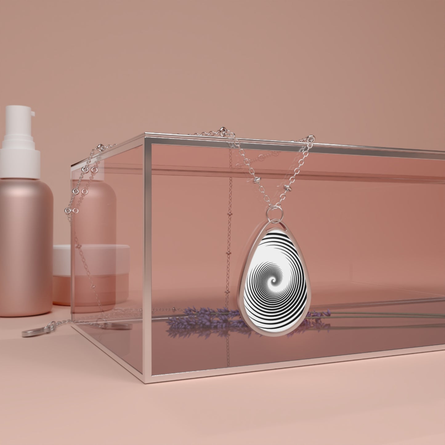 Spiral Pendant Necklace, Minimalist Jewelry Gift, Everyday Chic Accessory