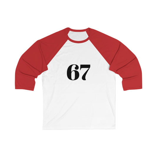 Vintage Sporty Baseball Tee - 67