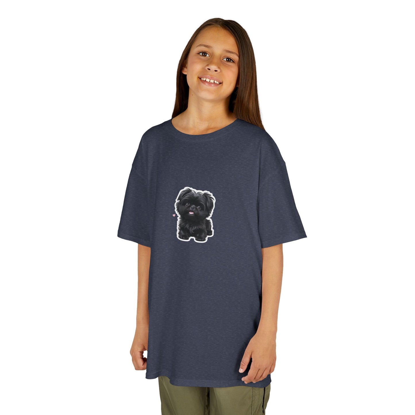 Cute Puppy Kids Tee, Adorable Dog Shirt, Fun Kids Apparel, Unique Pet Lover Gift, Birthday Outfit, Animal Theme Kids Clothing