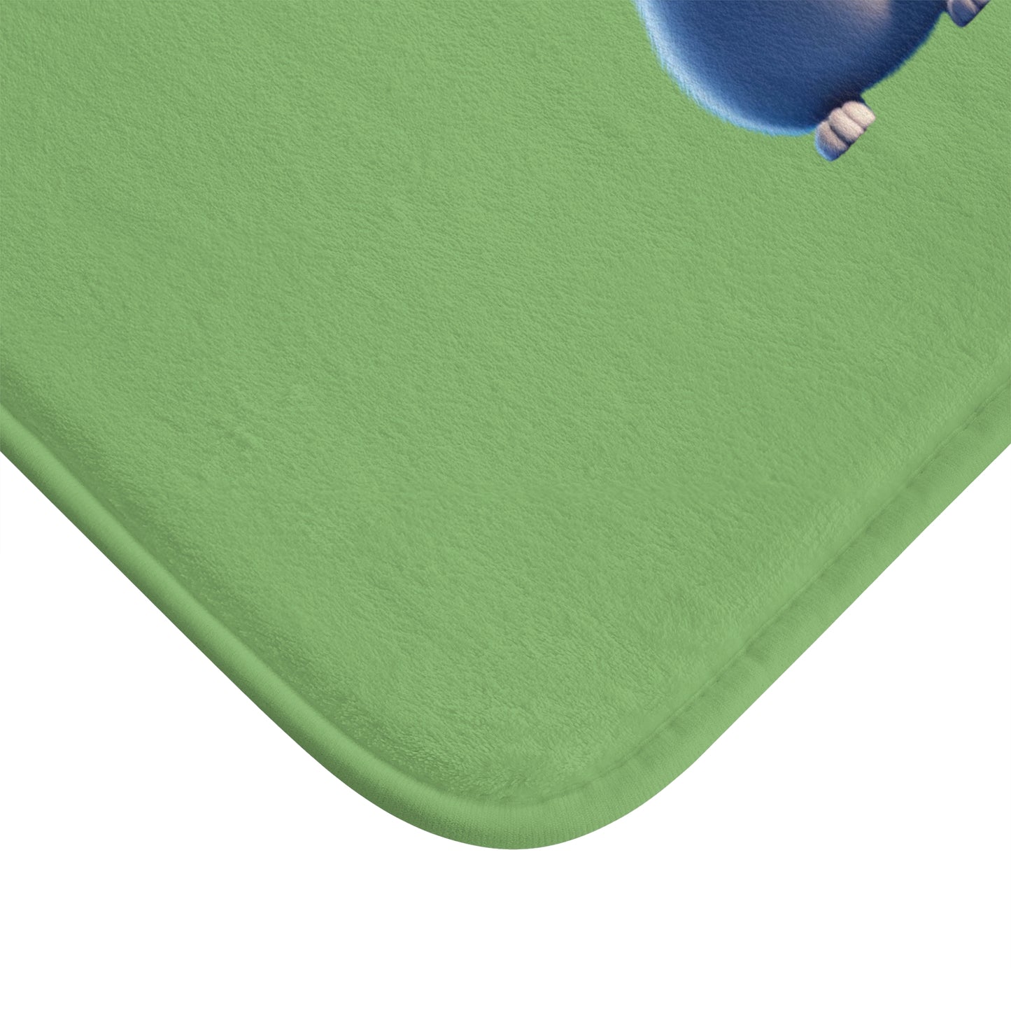 Cat-Themed Bath Mat, Cute Cat Rug, Bathroom Decor, Pet Lover Gift, Green Cat Mat, Cat Owner Bathroom Accessory