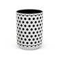 Elegant Polka Dot Mug - Stylish Coffee Cup for Home, Office, Gift for Birthdays, Anniversaries, Holidays, Unique Drinkware