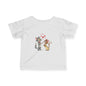 Infant Tee — Cute Cartoon Cats in Love Kids Shirt