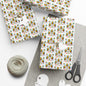 Wrapping Paper — Cute Chick 'Happy Birthday' Bee Pattern Gift Wrap