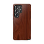 Wood Grain Phone Case, Natural Look, Tough Cases, Durable Protection, Unique Gift for Him or Her, Stylish Accessory