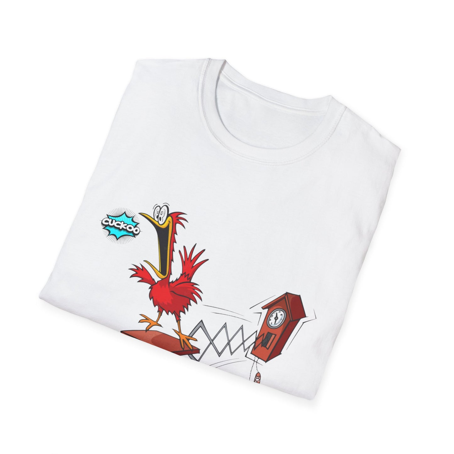 Whimsical Unisex Softstyle T-Shirt, Fun Graphic Tee