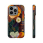 Floral Pansy Tough Phone Case — Vintage Botanical Protection