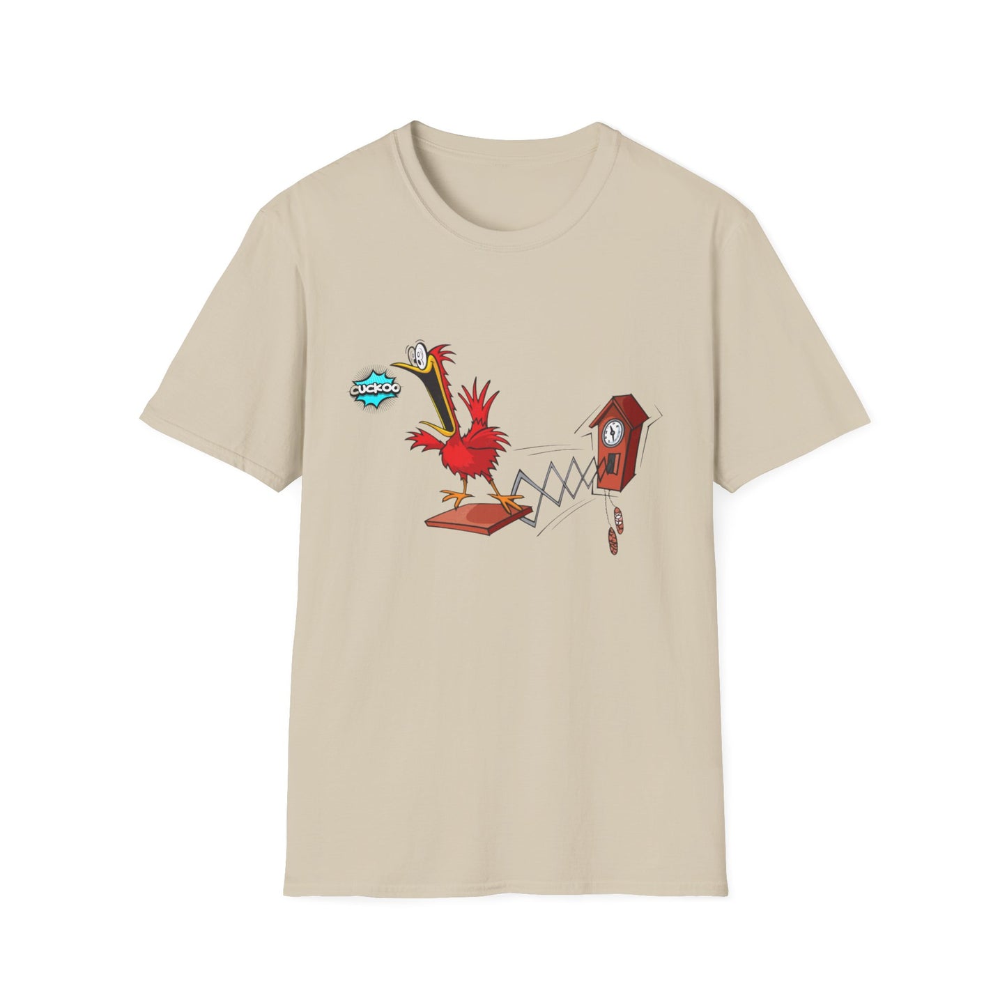 Whimsical Unisex Softstyle T-Shirt, Fun Graphic Tee