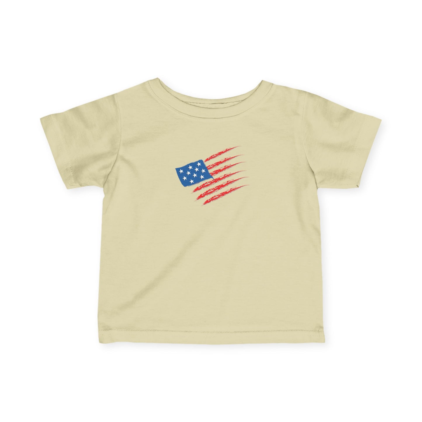 Patriotic Infant Tee - USA Flag Theme