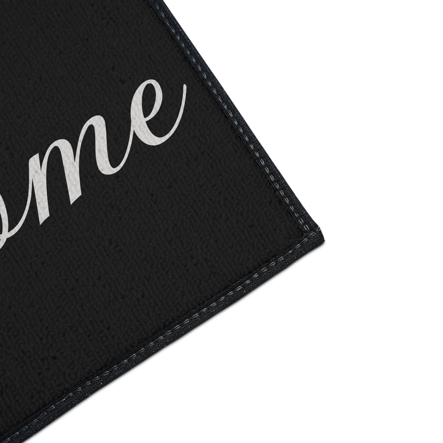 Welcome Heavy Duty Floor Mat — Durable Outdoor/Indoor Doormat with Elegant Script