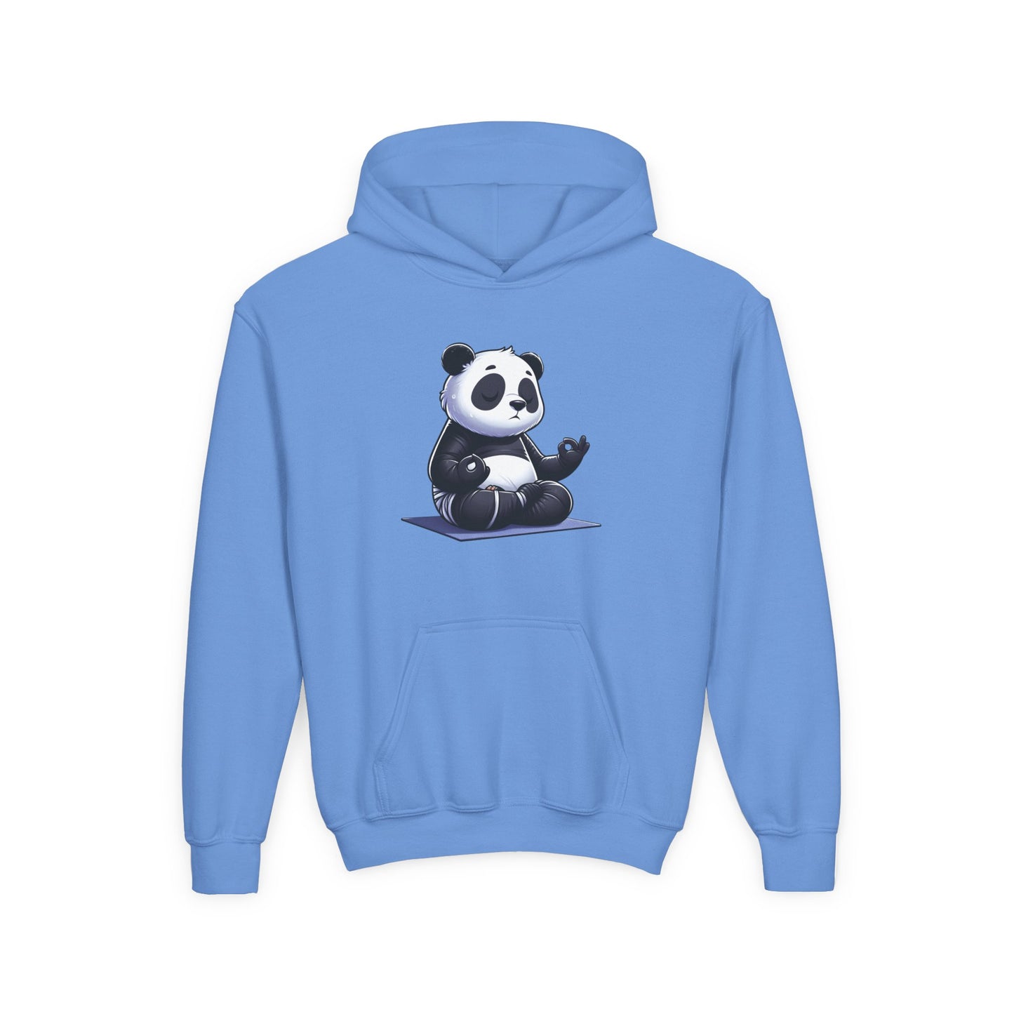 Kids Panda Yoga Hoodie — Cute Meditating Panda Sweatshirt for Children