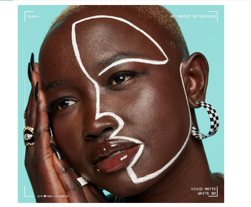 NYX PROFESSIONAL MAKEUP Vivid Matte Liquid LineR - WHITE