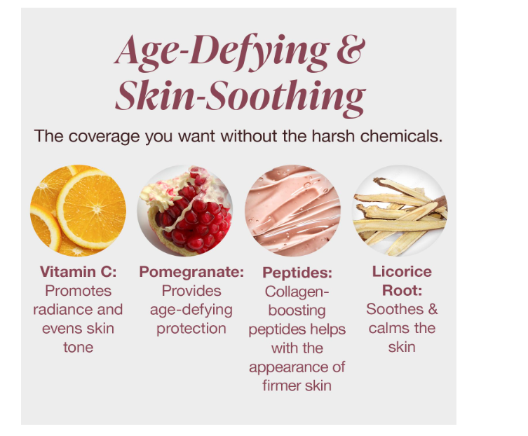 Mineral Fusion Olive 1 Liquid Foundation, 1 Fz