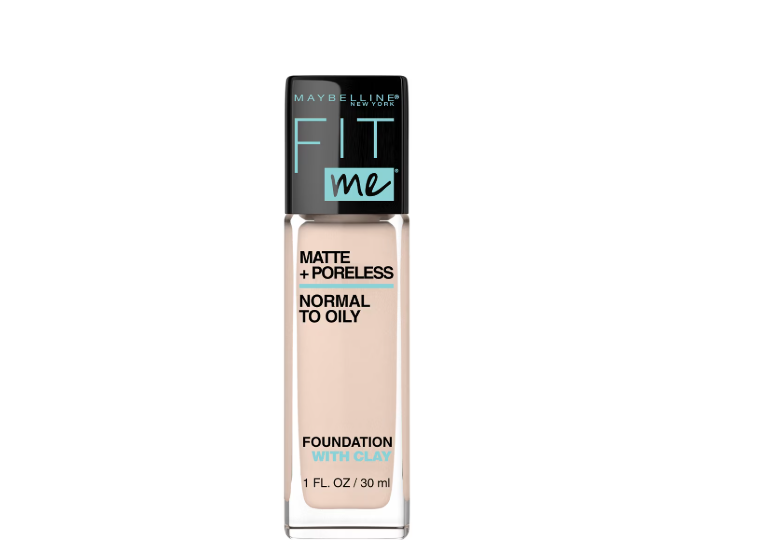 Maybelline Fit Me Matte + Poreless Liquid Foundation Makeup, 112 Natural Ivory