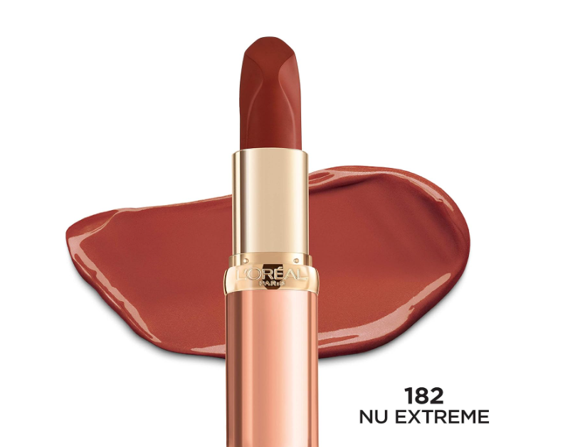 L'Oreal Paris Colour Riche Les Nus Lipstick, Nu Extreme, 0.13 Oz.