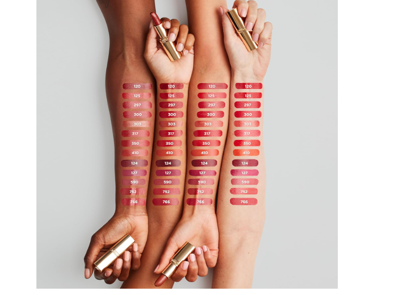 L'Oreal Paris Colour Riche Original Creamy, Hydrating Satin Lipstick with Argan Oil and Vitamin E, Red Passion , 1 Count