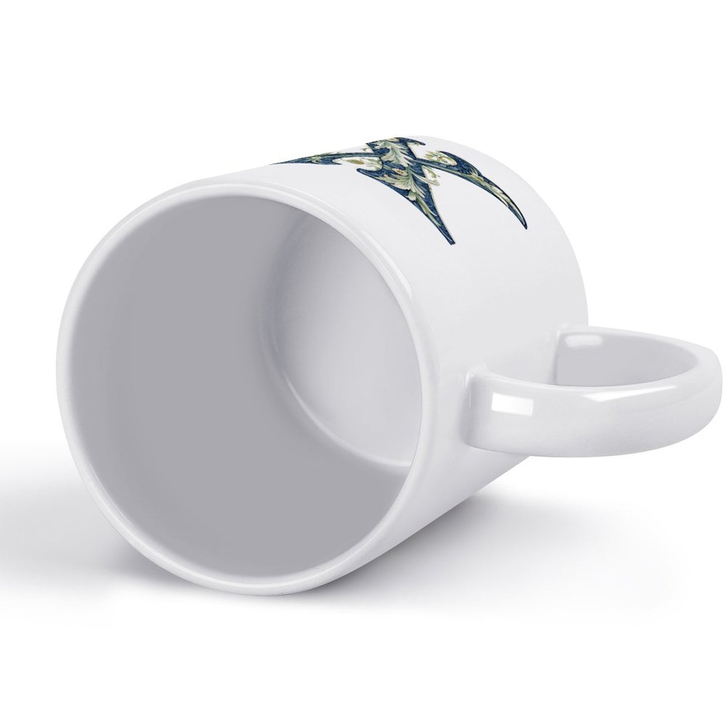 11oz White Mug Printing - Letter X