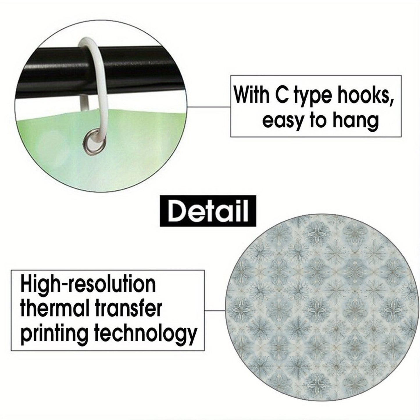 Waterproof Shower Curtain