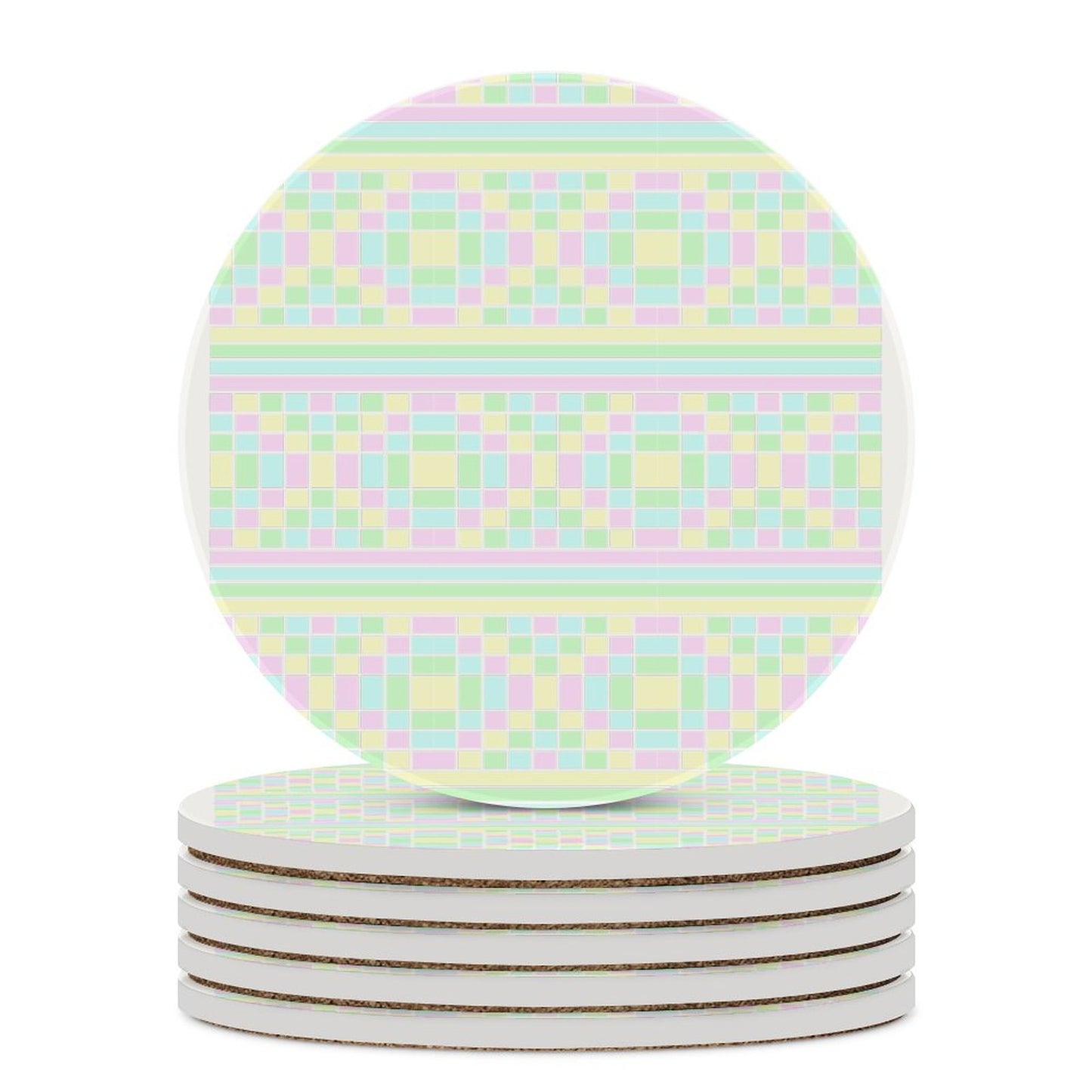 Round Ceramic Coaster
