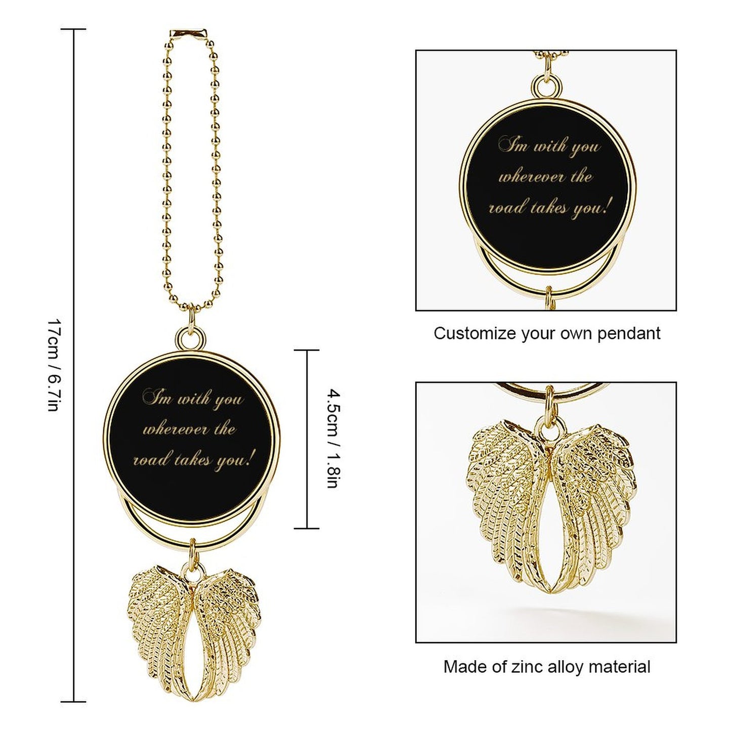 Car Pendant - I'm with you