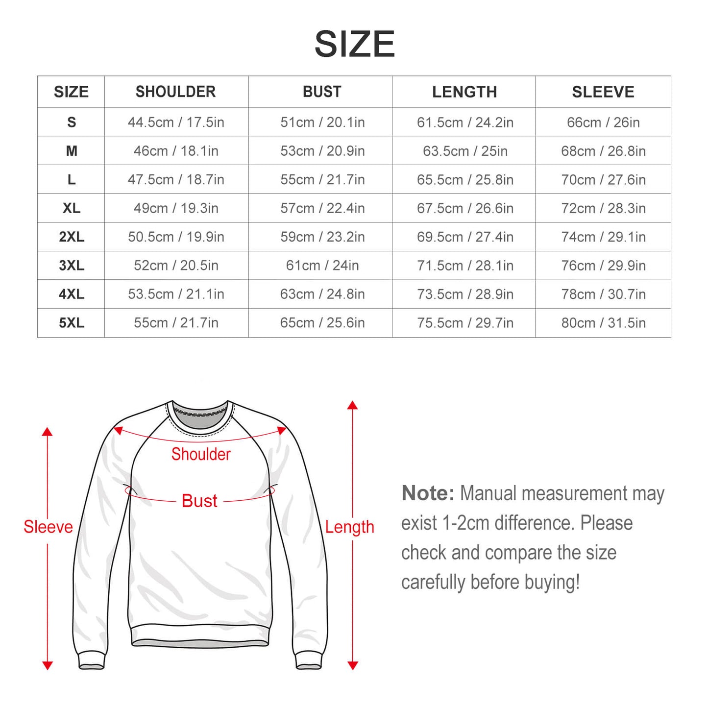 Crewneck Sweatshirt Raglan