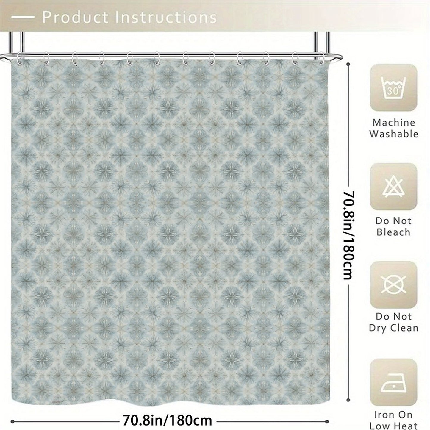 Waterproof Shower Curtain