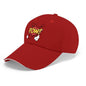 "POW" Baseball Cap for Men Women Curved Visor Sandwich